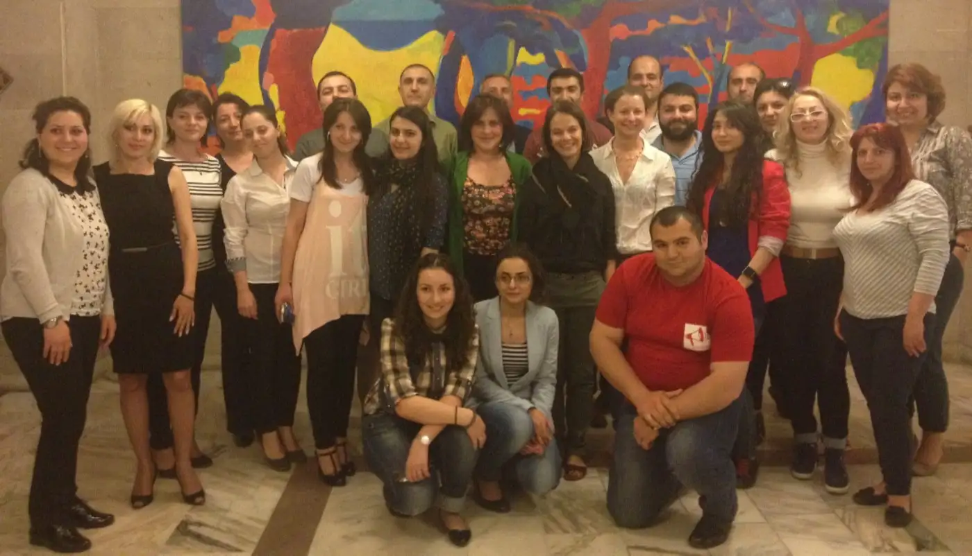 Training workshops on social accountability and power and influence analysis in Armenia