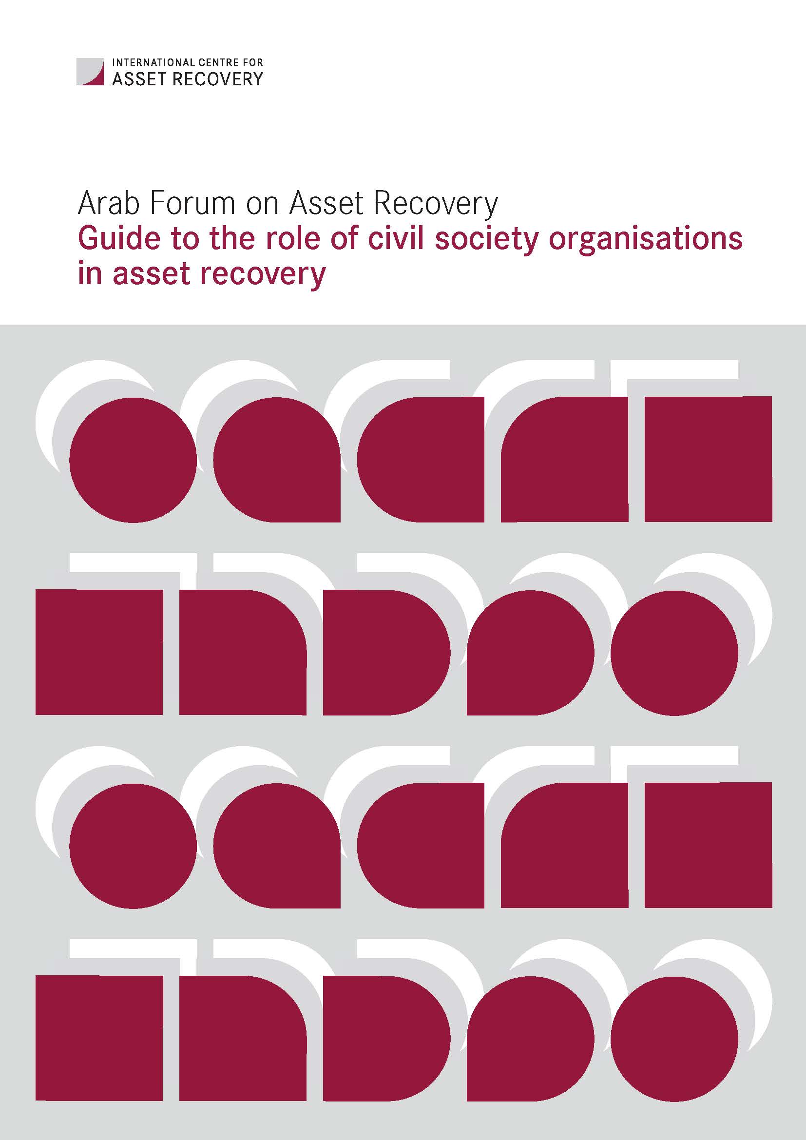 Guide to the role of civil society organisations in asset recovery cover