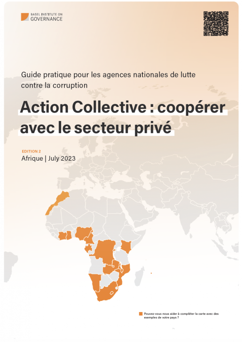 Action Collective - Coopérer avec le Secteur Privé: Guide Pratique pour les Agences Nationales de Lutte Contre la Corruption cover