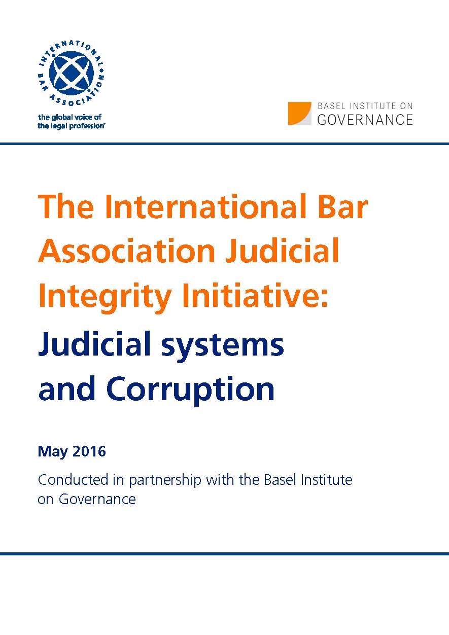 Judicial systems and corruption cover
