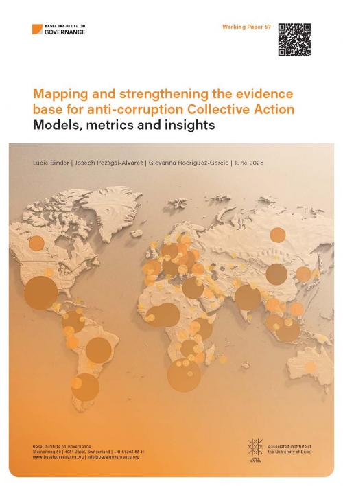 Working Paper 57: Mapping and strengthening the evidence base for anti-corruption Collective Action cover