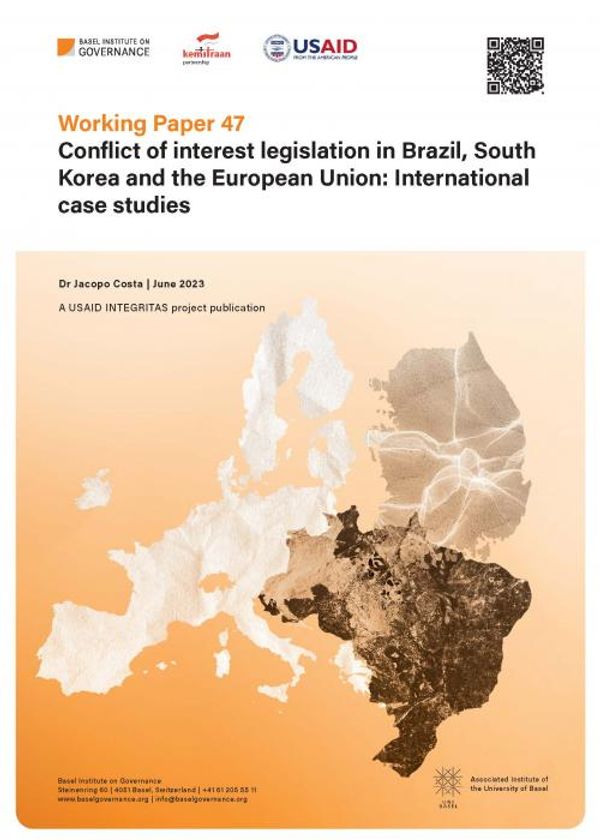 Working Paper 47: Conflict of interest legislation in Brazil, South Korea and the European Union: International case studies