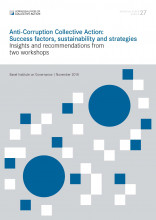 Working Paper 27: Anti-corruption Collective Action: Success factors, sustainability and strategies cover