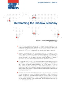 Overcoming the shadow economy