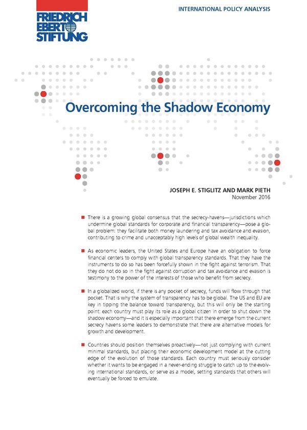 Overcoming the shadow economy