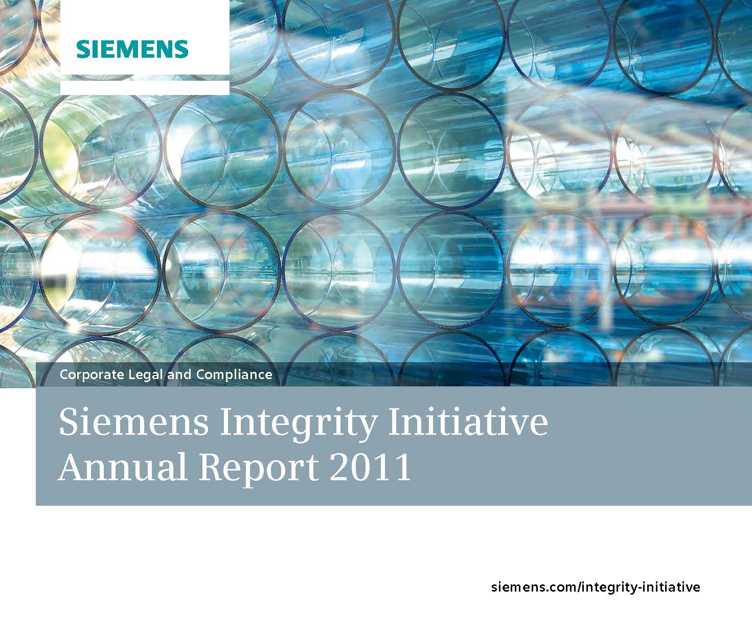 Siemens Integrity Initiative Annual Report 2011 cover
