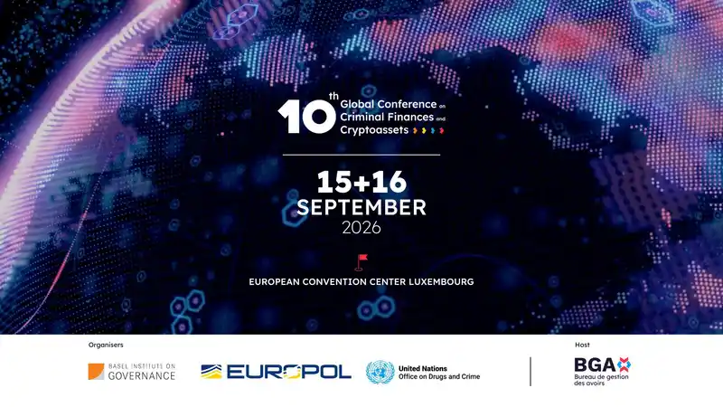 Save the date: 10th Global Conference on Criminal Finances and Cryptoassets
