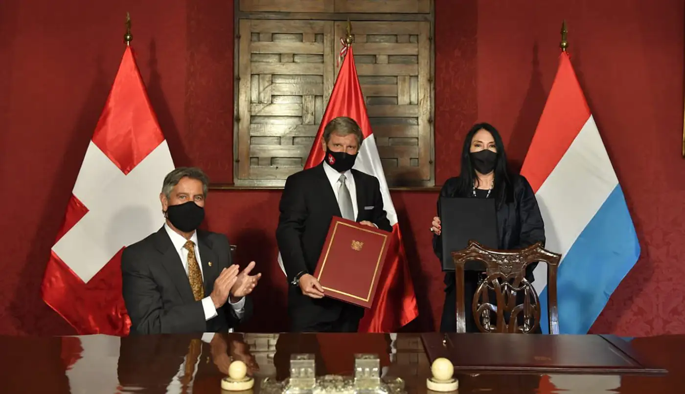 It takes three to tango: Switzerland, Luxembourg and Peru sign agreement to return USD 26 million in stolen assets