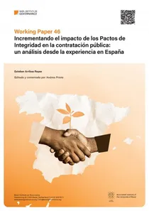 Working Paper 46: Incrementando el impacto de los Pactos de Integridad en la contratación pública: un análisis desde la experiencia en España