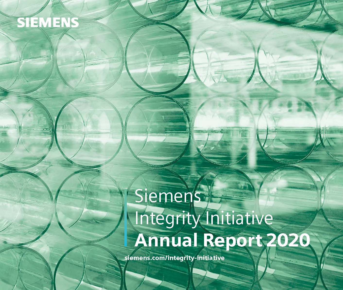 Siemens Integrity Initiative Annual Report 2020 cover