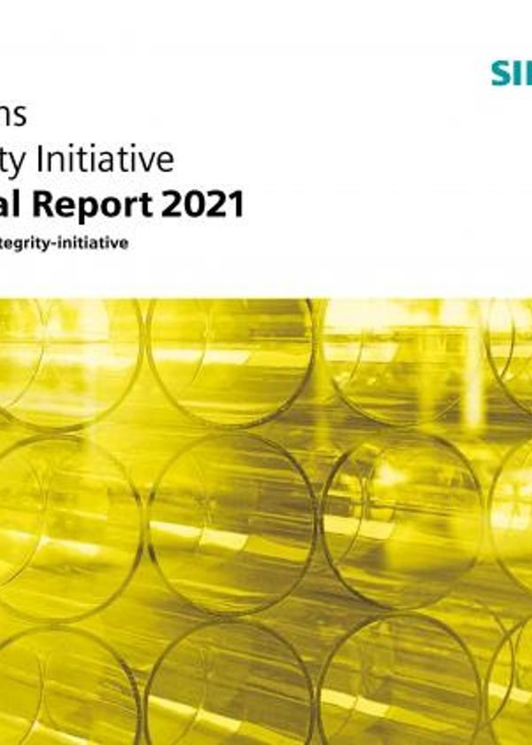 Siemens Integrity Initiative Annual Report 2021