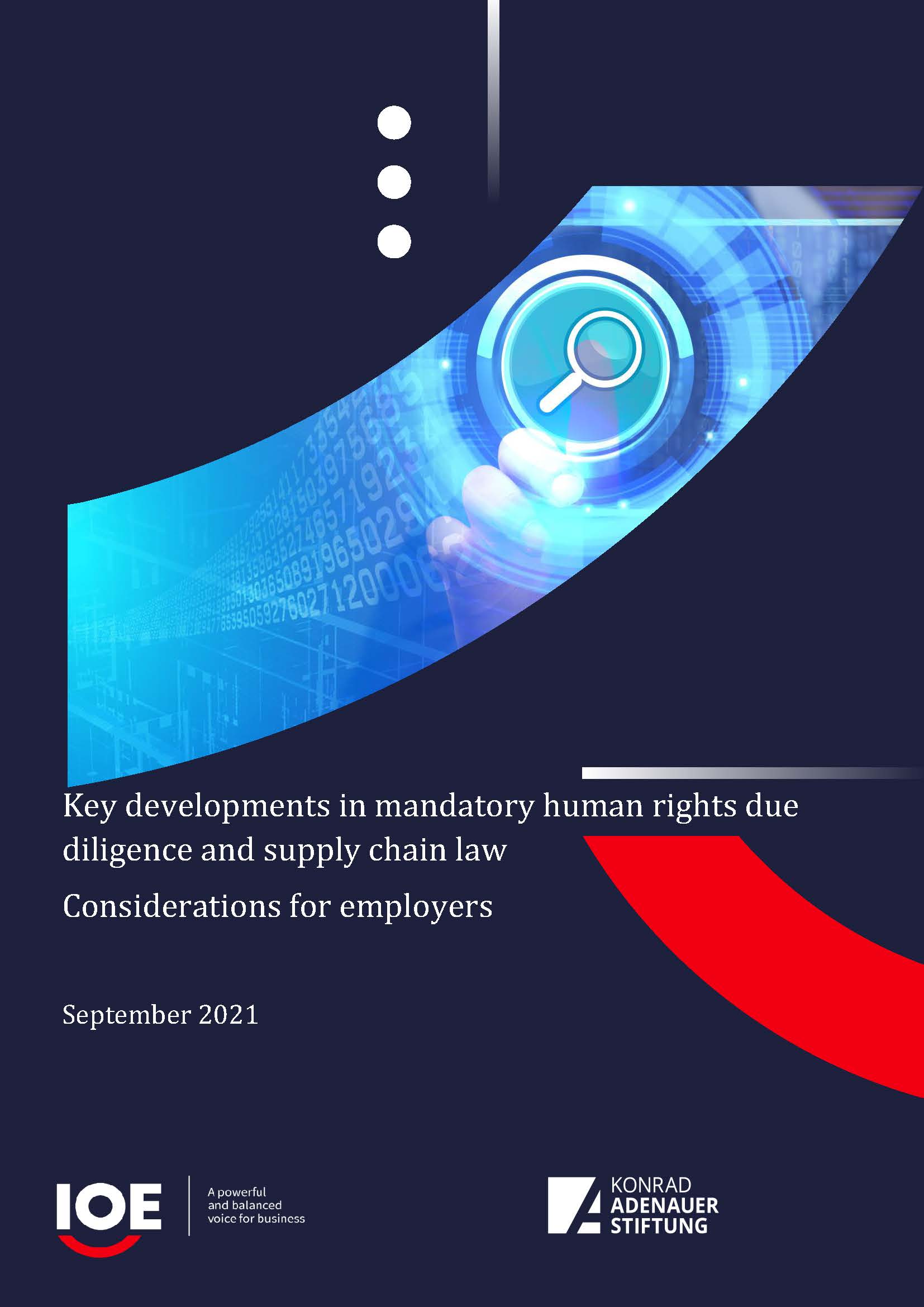 Key developments in mandatory human rights due diligence and supply chain law: Considerations for employers cover