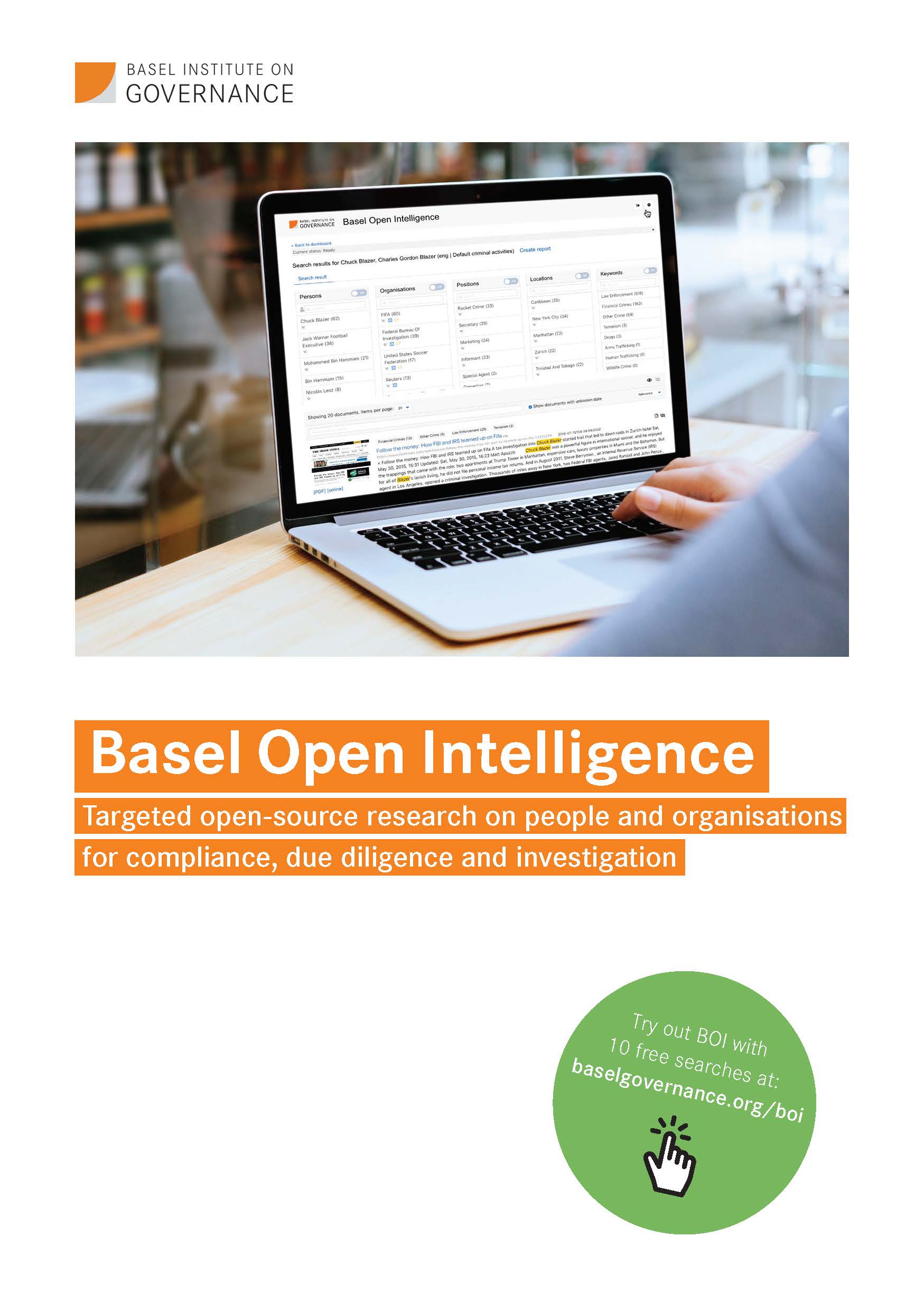 Flyer: Basel Open Intelligence cover